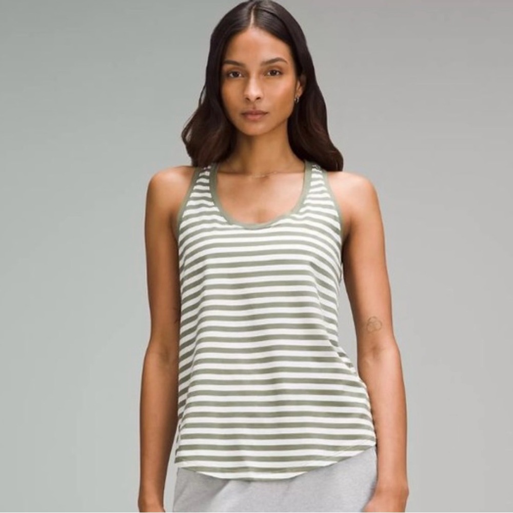 Lululemon Love Tank• Size 12• Green and White